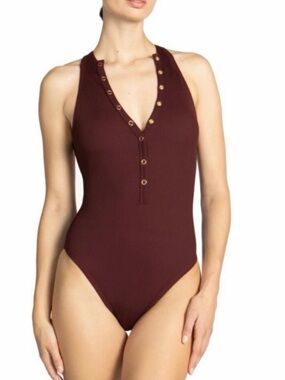 Robin Piccone - Amy Rib One-Piece Swimsuit